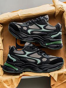 Unisex Casual Sneakers, All-Season Comfortable Shoes, Breathable Mesh Design, Ideal for Walking & Travel, Street Style