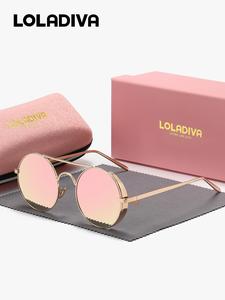 Unisex Vintage Round Frame Sunglasses, Trendy Casual Styling Sunglasses for Everyday Use, Fashion Accessories for Outdoor Activities