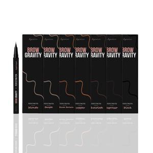 By Caitlyn Brow Gravity Perfecting Cosmetic Brow Pen - Ultra-Fine Tip, Smudge-Proof, Long-Lasting, Buildable Colour, 7 Shades Available - Luxury Makeup
