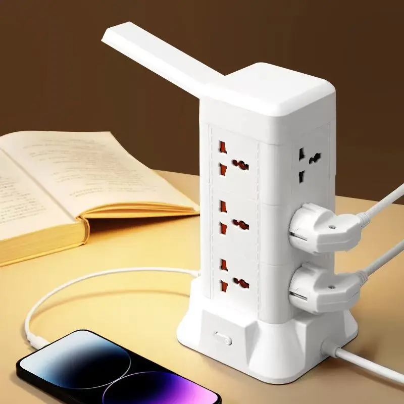 British power strip, multi-hole USB smart socket, power strip, American standard, European standard travel