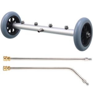 RIDGE WASHER Heavy Duty 4000PSI High Pressure Washer Undercarriage Cleaner, 16Inch Car Undercarriage Cleaning Tool with 1/4 Inch Quick Connector for Hose, Cleaning Car Accessories, Industrial Hardware, Pressure Washer Wand