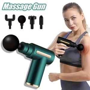 Portable Handheld Fascia Massage Tool, 1 Box Deep Tissue Muscle Massager for Full-body Care, Electric Massager for Men & Women