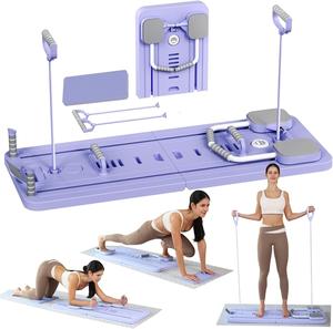 A01 Multi Functional Belly Plate - 8 In 1 Roll Belly Plate, Home Abdominal Muscle Wheel, Pilates Board, Multifunctional Exercise Equipment