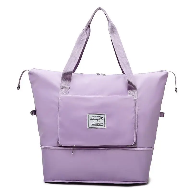 Foldable travel bag light and large capacity storage handbag can be set trolley luggage bag,Suitable for travel, short distance, outdoor, sports and fitness, students,