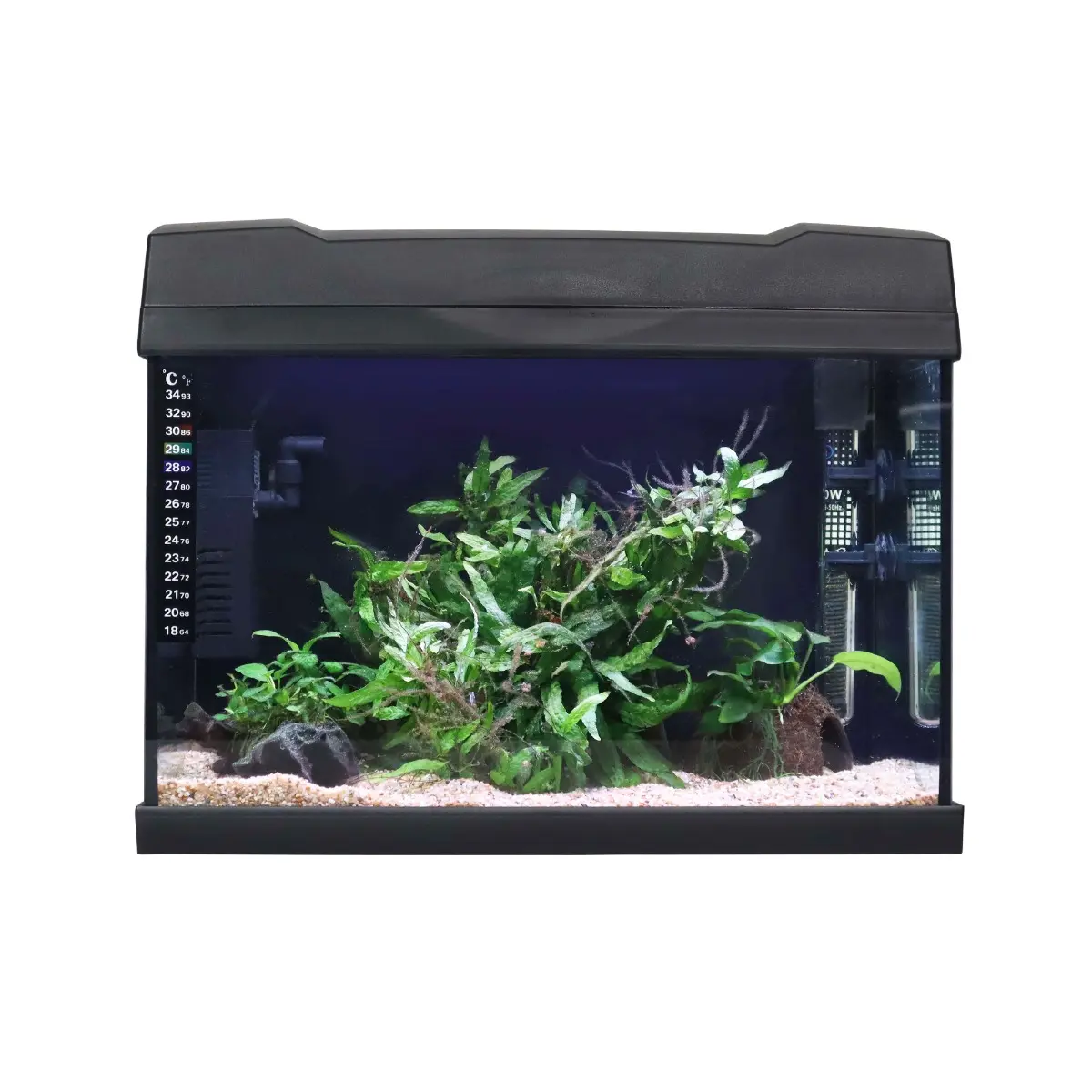 Swell 40cm Tropical LED Aquarium Kit 19L - Small Fish Tank with Accessories