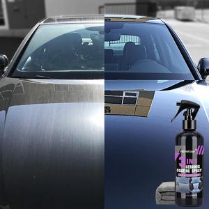 3 in 1 Car Ceramic Nano Coating Liquid, Nano Crystal Hydrophobic Layer Polishing Paint Coating Agent, Car Polish Nanos Coatings