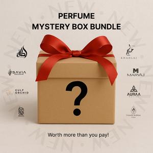 Mystery Perfume Gift Box – Mini / Standard / Luxury | For Her / Him / Unisex | Surprise Fragrance Set + Bonus Item