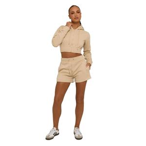 Frances Womenswear Rebellious Fashion Zip Through Hoodie and Short Lounge Set