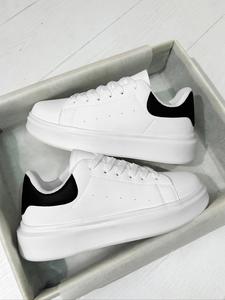Men's Classic Solid Color Thick Sole Sneakers, Fashionable Casual Sneakers, Korean Style Casual Skate Shoes, Lightweight Comfortable Durable Fashion Sports Shoes, Thick Soled Sneakers, All Seasons Sneakers