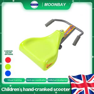 UK SELLER Twist car， Twist and Turn Children's Hand-Cranked Scooter Indoor & Outdoor Fun Non-Marring Wheels Visual Training Hand-Eye Coordination Intellectual Development