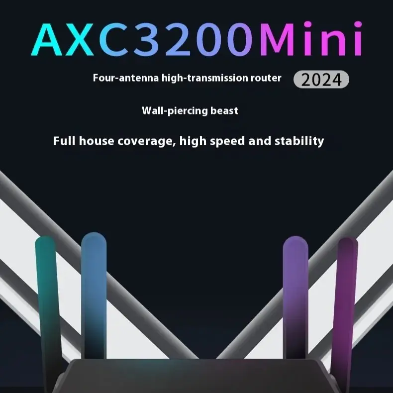 Home 300Mbps High-speed Wifi Through-wall Wireless Router - Fast Internet Speed