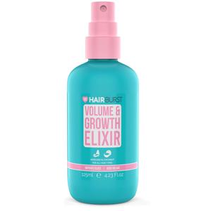 Hairburst Volume & Growth Elixir - Non Greasy Spray for Thickness Shine & Root Boost - Protects Against UV & Heat Damage - 125ml