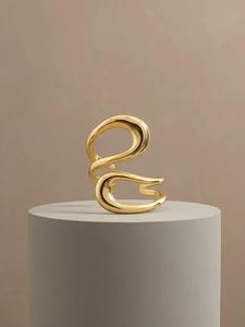 Women's Temperament Geometric Design Cuff Bangle, All-match Jewelry for Women for Party, Daily Clothing Decor, Exquisite Jewelry for Birthday Gift, Elegant Minimalist Bangle