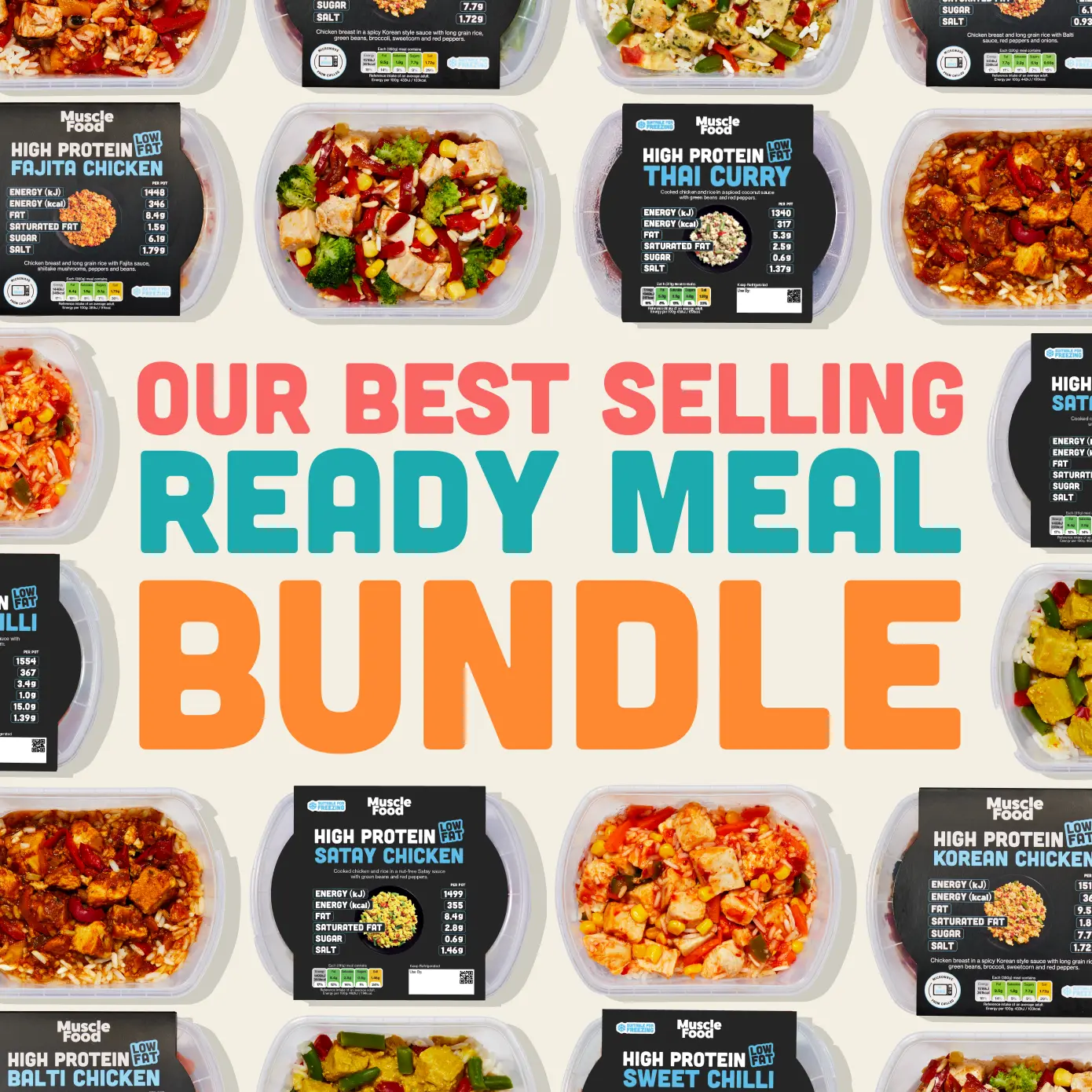 20 x High protein, Calorie Controlled Ready Meals Bundle - Perfect for meal prepping | UK wide chilled delivery | Suitable for freezing