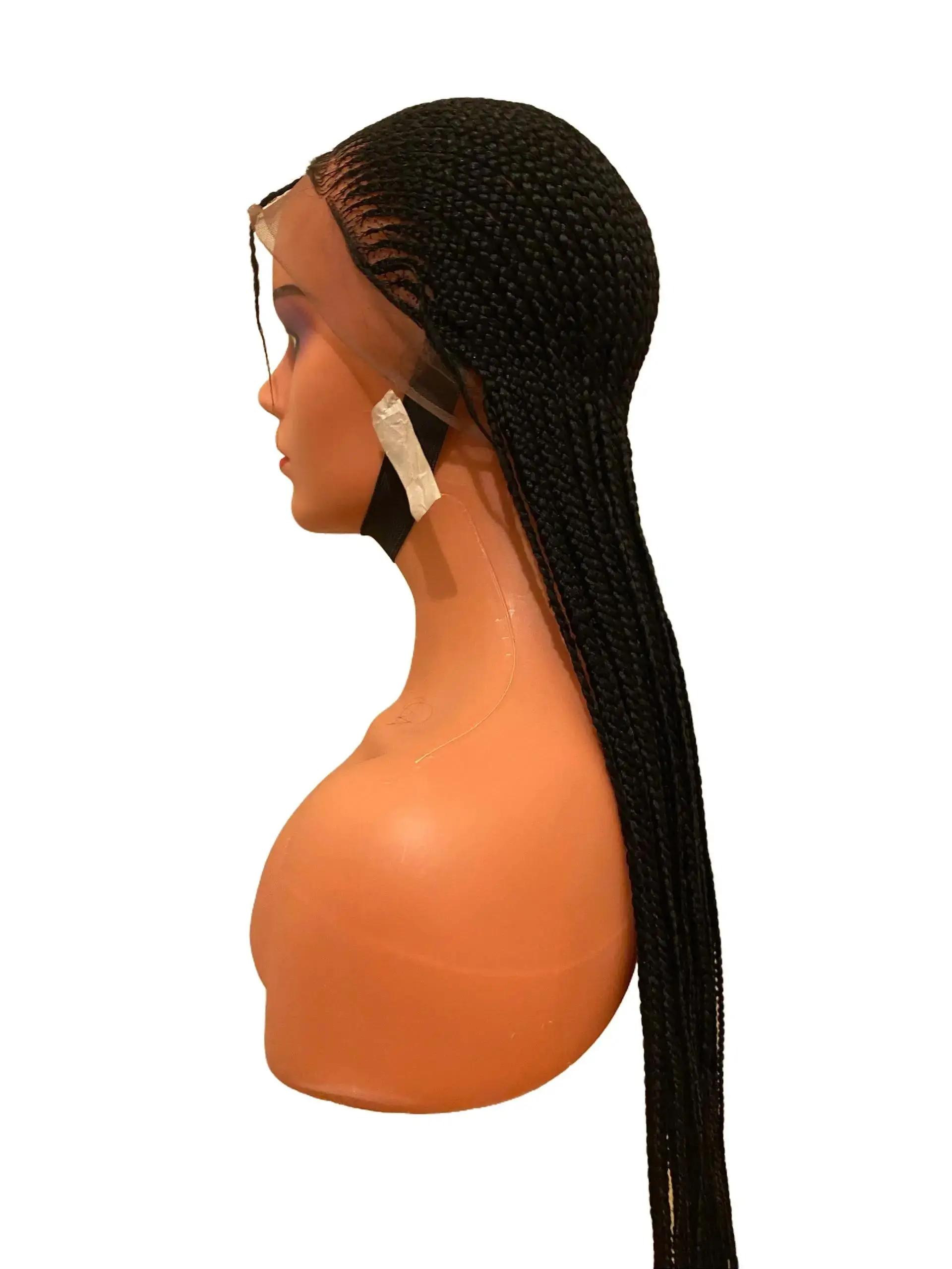 NEATLY BRAIDED CORNROW WIG