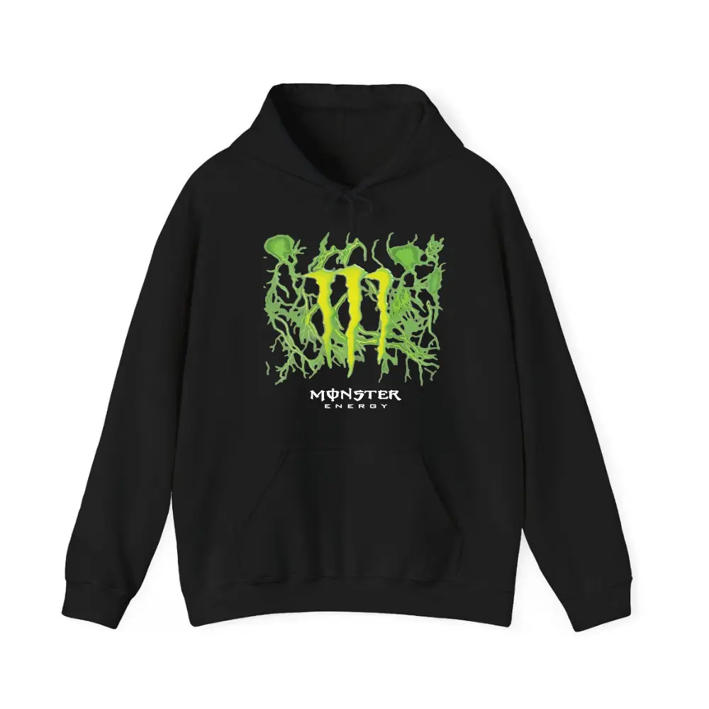 Monster Energy Unisex Sweatshirt T-Shirt Hoodie Graphic Pullover Retro casual Bold colors Unisex Apparel Classic, Racing Shirt, Streetwear