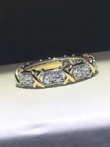 Shiny Zirconia Decorated Ring, Gifts for Her, Fashion Accessories for Women & Men, Trendy All-match & Exquisite Jewelry for Birthday Gift