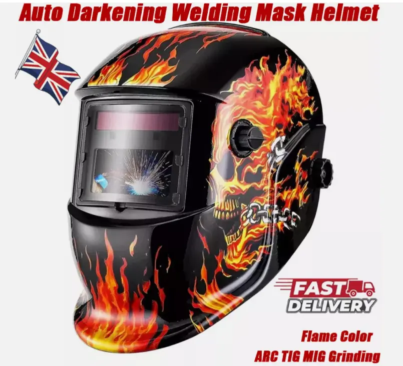 Auto Darkening Welding Mask Helmet Solar Power Welder Mask ARC TIG MIG Grinding