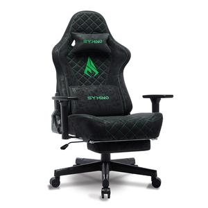 Symino Gaming Chair with Footrest, Ergonomic Video Computer Chair