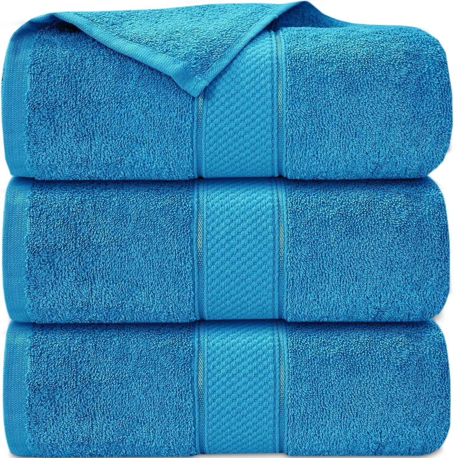 XXXL Bathsheets Pack of 3 Super Jumbo  Bath Sheet 100% Cotton 90cm x 180cm Bargain Price Luxurious Quality