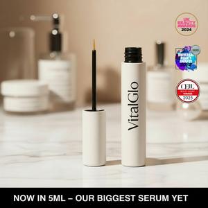 VitalGlo Lash Serum | Clinically Proven Lash Growth Serum (5ml Professional Edition)