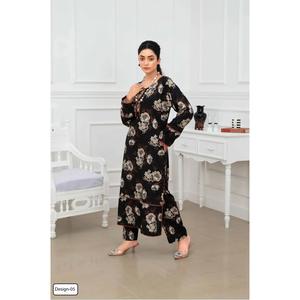 ASHYANA Vol 15 | Embroidered Linen 2pc Readymade  | ARX04