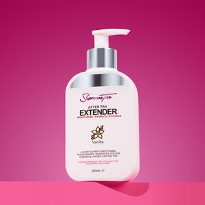 SupremeTan After Tan Extender - Vanilla Luxury Conditioning Formula with Shea Butter, Cocoa Butter & Aloe Vera for Enhanced Darker Tan