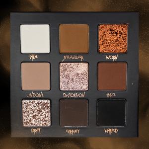 Distortion Palette - Grunge 90s Eyeshadow Palette - Warm Brown Shades