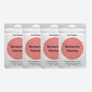 Berberine Patches. 30  patches per pack .