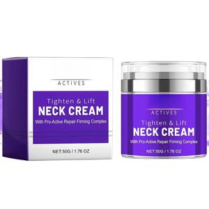 Neck Firming & Tightening Cream for Men & Women – Moisturizer with Collagen & Hyaluronic Acid – Deep Hydration, Skin Comfort, and Anti-Aging Benefits for a Youthful, Smooth Neck Area