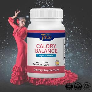 Zen&Tonic Calory Balance 30-day Ramadan Gear Support Energy Metabolism Vitality Made in Spain All-Natural Ingredients 60 Capsules Healthy Edible Healthcare Supplement for Fitness Wellness