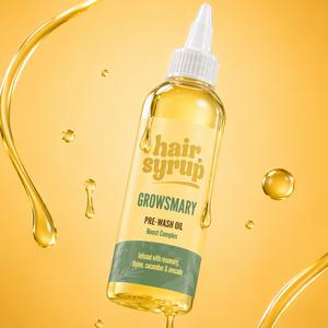 Hair Syrup Rosemary Hair & Scalp Oil - Pre-Wash Hair Oil Haircare - Support Thickening Hair - Beauty - Vegan - Natural - TikTok Viral