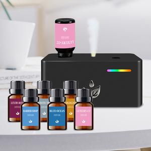 Nano Grade Cool Mist Aroma Diffuser Set with Water-soluble Natural Scent, Soothing Sleep Stress Relief and Relaxation Suitable for Home Bedroom, Office Space