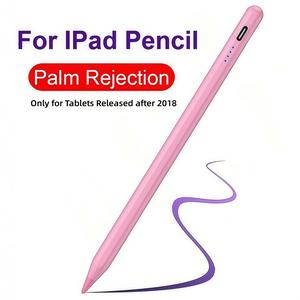 Third-Party Capacitive Stylus Pen for iPad 2018-2024 | Touchscreen Pen, Fast Charging, Anti-Palm Touch Rejection | Compatible with iPad Pro M4 2024, iPad Air M2 2024, iPad Pro 11/12.9-inch, iPad 10th Gen, iPad Air 5th/4th/3rd Gen, iPad Mini 6th/5th Gen