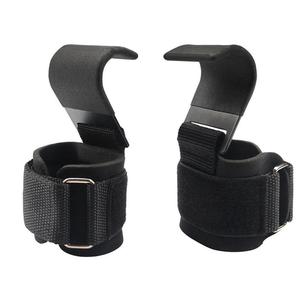 Weight Lifting Hooks, 2/4 Counts Heavy Duty Lifting Wrist Straps, Pull Ups Deadlift Straps, Weight Lifting Grips for Home Gym, Fitness Training Straps