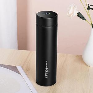 500ml Temperature Display Vacuum Flask, 1 Count Stainless Steel Tumbler Cup, Water Cup for Business Travel, Smart Water Bottles, Coffee Mug, Gifts for Men