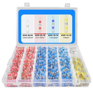 50-1000Pcs Waterproof Solder Seal Sleeve Heat Shrink Wire Connectors Butt Terminals