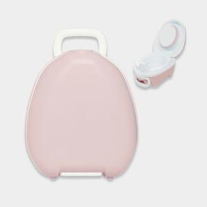 My Carry Potty Blush Pink Portable Potty with Handle for Easy Carrying and Clean Interior Ideal for Babies and Toddlers