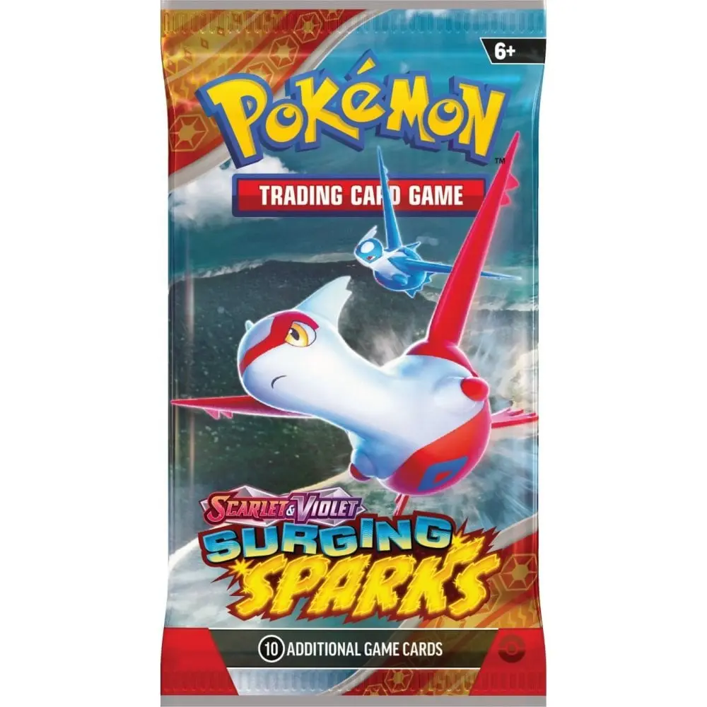 Pokemon TCG: Surging Sparks Booster Pack - Trading Cards