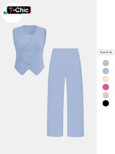 Women's Casual Crop Short Top Set, Womenswear, Outfit, Slim-Fit Woven Fabric, Summer Fashion, Moderate Thickness, Perfect for Daily Wear & Outdoor Activities
