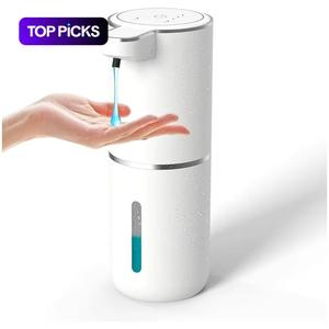 Automatic Soap Dispenser, USB Rechargeable Electric Liquid Soap Dispenser, Smart Soap Dispenser for Home Kitchen Bathroom, Trending Products, Kitchen Appliances