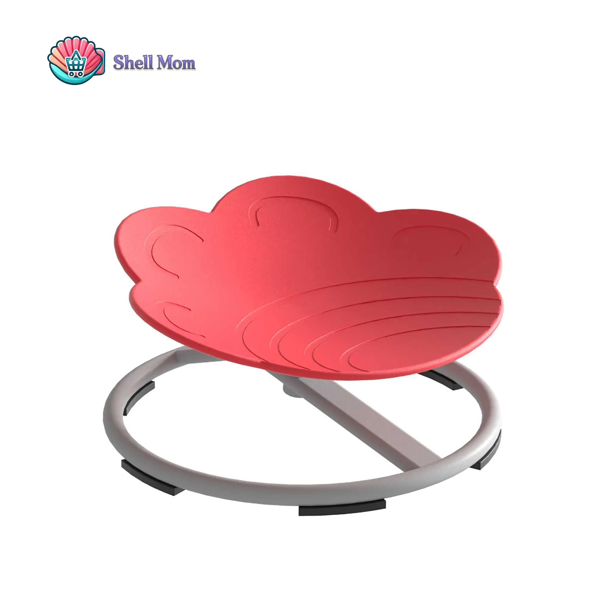Kids Sensory Swivel Chair for AADHD - 360° Rotating Non-slip Base, Cat Paw Design, Stress Relief Toy for Kids Ages 3+, Improves Physical Coordination and Concentration, Ideal for Sensory Play and Anxiety Relief，kids spinning chair