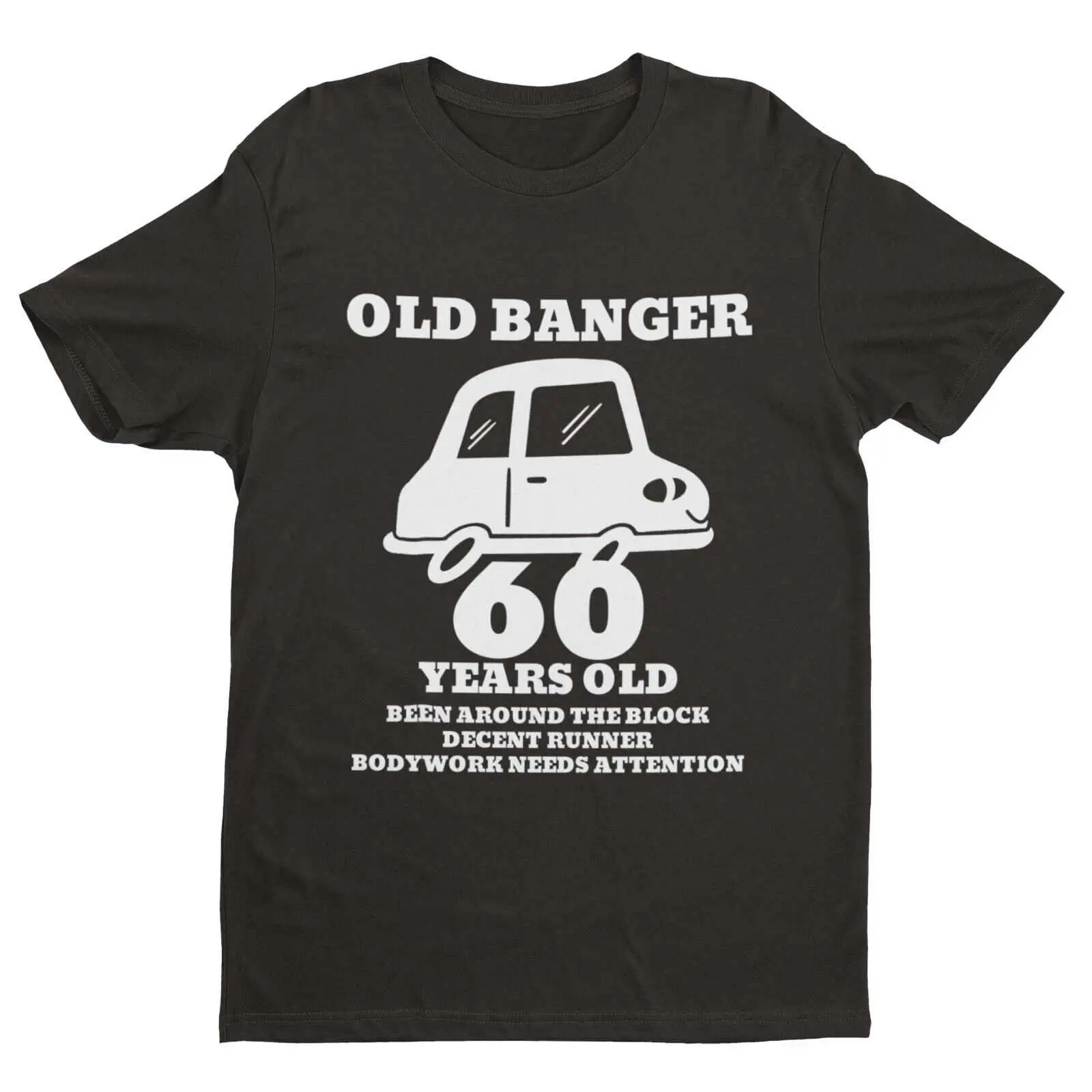 Funny 60th Birthday T Shirt OLD BANGER 60 Years Old Gift Idea Novelty Present