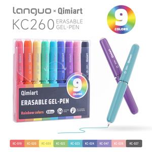 Languo Kc260 Erasable Gel Pens Set, Clean No Bleed Quick Dry Multi-Color Pens, Ideal for Note Taking & Drawing, Ideal for Students