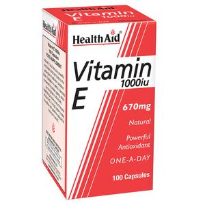 Value	%NRV Vitamin E (1000iu)	670mg	5583 *: EC Nutrient Reference Value Not Yet Established  Natural Vitamin E (d-alpha tocopherol), Bulking Agent (sunflower oil), Capsule Shell [gelling agent (gelatine),humectant (glycerol)].