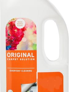 Original 1.5L Carpet Cleaner Solution, Stain Remover Shampoo, Rose Burst Scent, Suitable for Everyday Cleaning, 1-9-142055, White