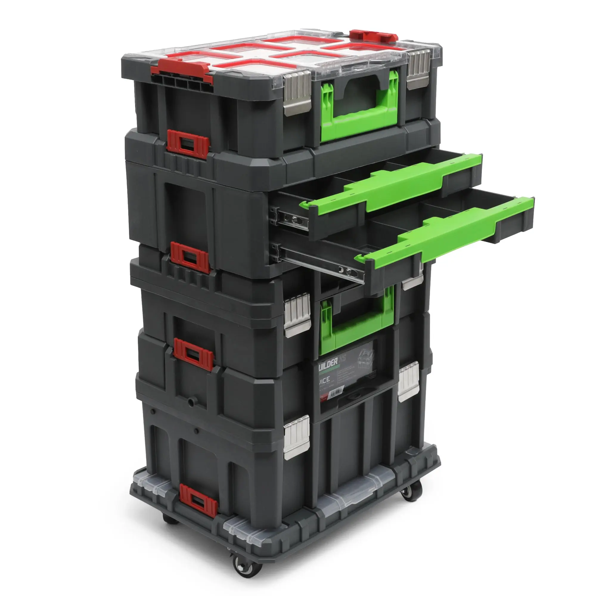 Builder Pro Stack-Form Modular Tool Boxes – Build Your Stack, Portable ...