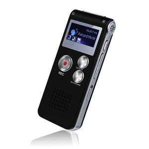 Portable Digital Voice Recorder, USB Rechargeable Voice Activated Recorder with Playback, Mini Recorder for Lectures, Meetings, Interviews