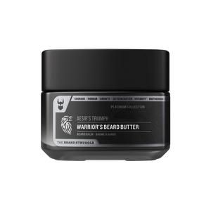Warrior's Beard Butter or Smoothing Men's Beard Hair Care
