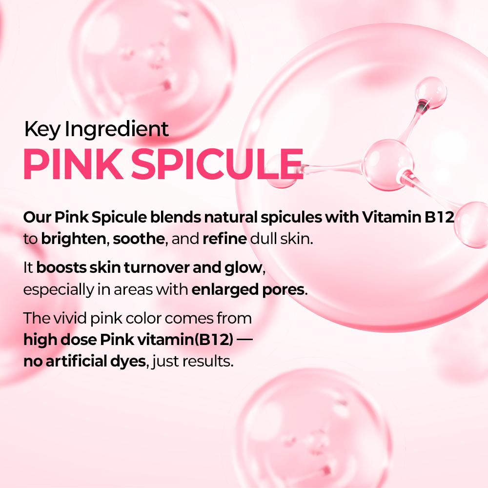 [Dr.Melaxin Official] Firming & Plumping Routine | Pink Spicule Serum, Melting Cleanser & Calcium Cream Trio